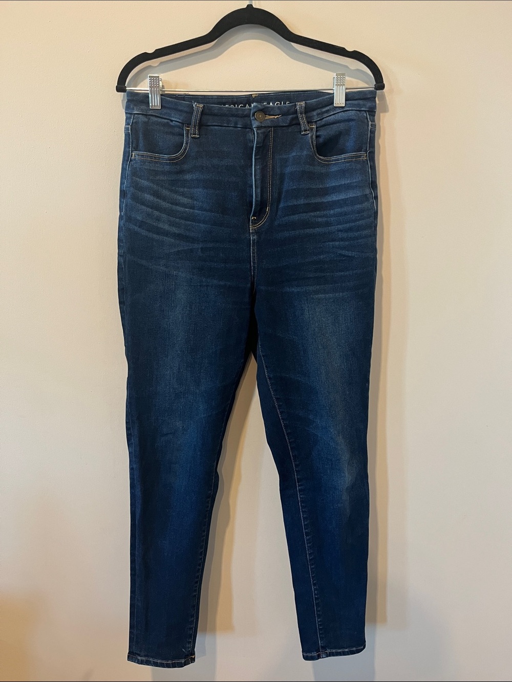 American Eagle Dark Wash Skinny Stretch Jeans